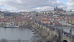 Pražský hrad, Karlův most, Vltava
