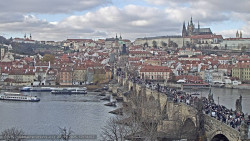 Pražský hrad, Karlův most, Vltava