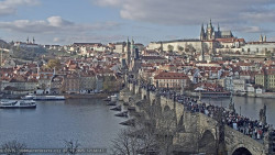 Pražský hrad, Karlův most, Vltava