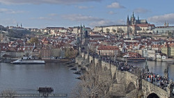 Pražský hrad, Karlův most, Vltava