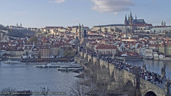 Pražský hrad, Karlův most, Vltava