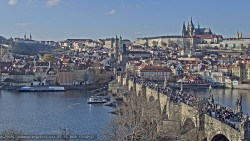 Pražský hrad, Karlův most, Vltava