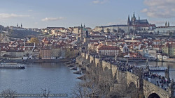 Pražský hrad, Karlův most, Vltava