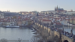 Pražský hrad, Karlův most, Vltava