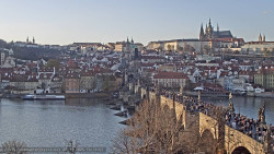Pražský hrad, Karlův most, Vltava