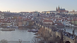Pražský hrad, Karlův most, Vltava
