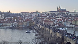 Pražský hrad, Karlův most, Vltava