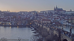 Pražský hrad, Karlův most, Vltava