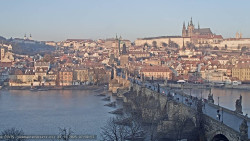 Pražský hrad, Karlův most, Vltava