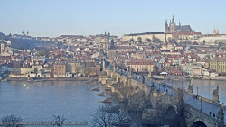 Pražský hrad, Karlův most, Vltava