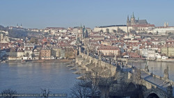 Pražský hrad, Karlův most, Vltava