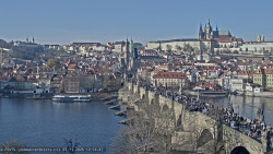 Pražský hrad, Karlův most, Vltava