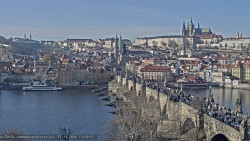 Pražský hrad, Karlův most, Vltava