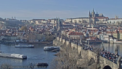 Pražský hrad, Karlův most, Vltava