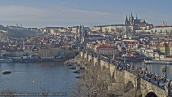 Pražský hrad, Karlův most, Vltava