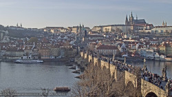 Pražský hrad, Karlův most, Vltava