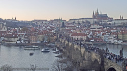 Pražský hrad, Karlův most, Vltava