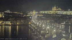Pražský hrad, Karlův most, Vltava