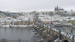 Pražský hrad, Karlův most, Vltava