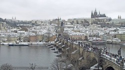 Pražský hrad, Karlův most, Vltava