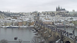 Pražský hrad, Karlův most, Vltava