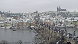 Pražský hrad, Karlův most, Vltava