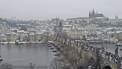 Pražský hrad, Karlův most, Vltava