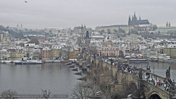 Pražský hrad, Karlův most, Vltava