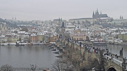 Pražský hrad, Karlův most, Vltava
