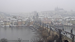 Pražský hrad, Karlův most, Vltava