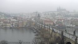 Pražský hrad, Karlův most, Vltava