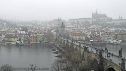 Pražský hrad, Karlův most, Vltava
