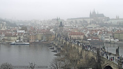 Pražský hrad, Karlův most, Vltava