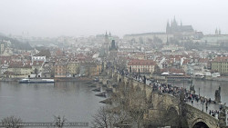 Pražský hrad, Karlův most, Vltava