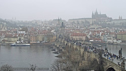 Pražský hrad, Karlův most, Vltava