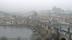 Pražský hrad, Karlův most, Vltava
