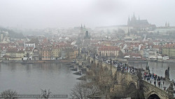 Pražský hrad, Karlův most, Vltava