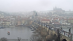 Pražský hrad, Karlův most, Vltava