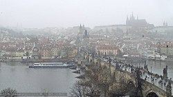 Pražský hrad, Karlův most, Vltava