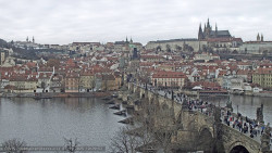 Pražský hrad, Karlův most, Vltava