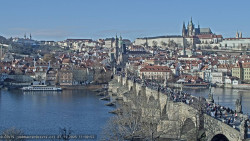 Pražský hrad, Karlův most, Vltava