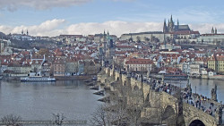 Pražský hrad, Karlův most, Vltava