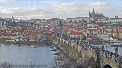 Pražský hrad, Karlův most, Vltava