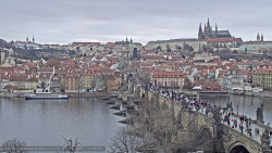 Pražský hrad, Karlův most, Vltava