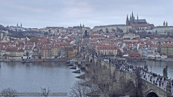 Pražský hrad, Karlův most, Vltava