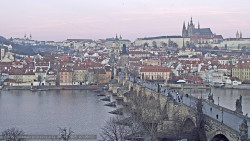 Pražský hrad, Karlův most, Vltava