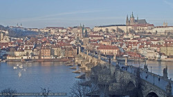 Pražský hrad, Karlův most, Vltava