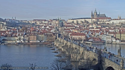 Pražský hrad, Karlův most, Vltava