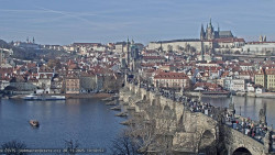 Pražský hrad, Karlův most, Vltava