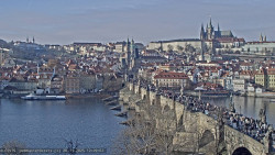 Pražský hrad, Karlův most, Vltava